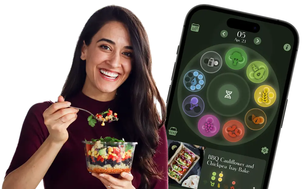 Sadia next to the Pick Up Limes vegan recipe and nutrition app.